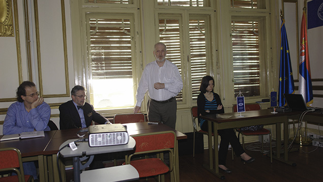 Посета господина Steve Quarrie-a, директора Консултативног бироа за међународне пројекте при МНТР