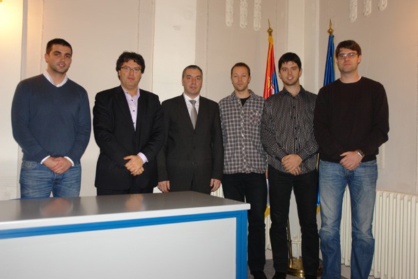The President of the Commission for Securities of the RS visited the IES and BBA