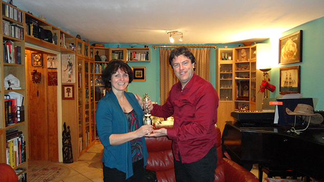 The life achievement award given to family of Prof. Dr. Branko Horvat