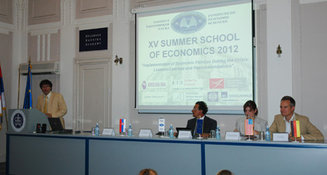 XV Jubilee Summer School of Economics opened