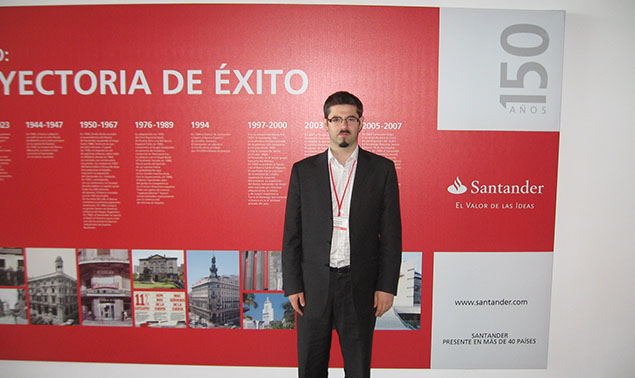 Aleksandar Zdravković on professional training in Spain