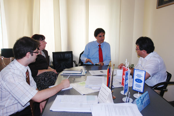 Посета представника Банкáркéпзő-а ИЕН и ББА и састанак у Министарству за економију и регионални развој