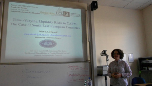 Др Јелена Миновић учествовала на међународној конференцији у Лондону