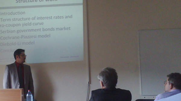 Александар Здравковић одбранио мастер тезу