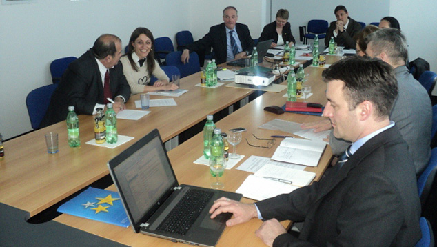 The meeting of the participants on project SAVA-SME