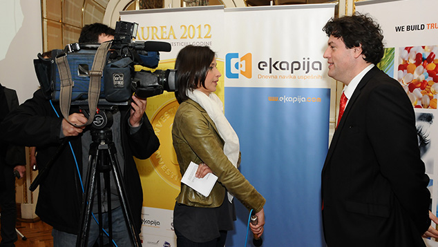Director of the Institute-President of Jury for Award "Aurea 2012"