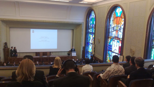 Проф. др Мирјана Радовић-Марковић је 4. марта присуствовала у САНУ потписивању Споразума