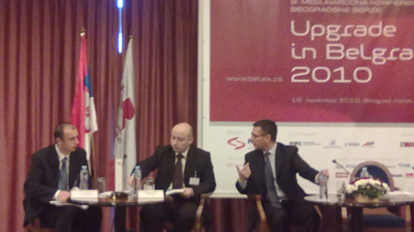 Истраживач ИЕН мр Саша Стефановић учествовао на 9. међународној конференцији Београдске берзе