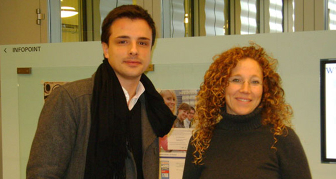 Dragan Filimonović visited the University of Basel