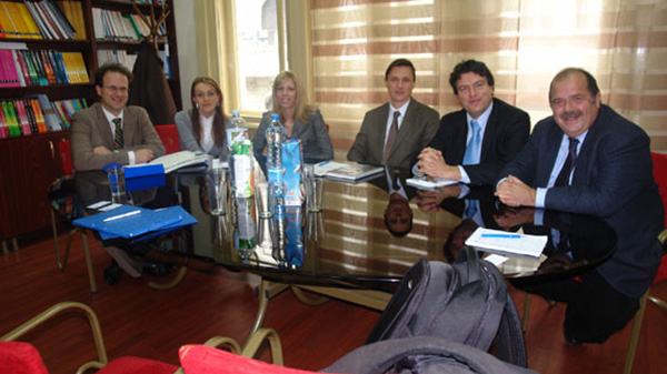 Dejan Komatina, PhD, Secretary of the Sava Commission visited IES