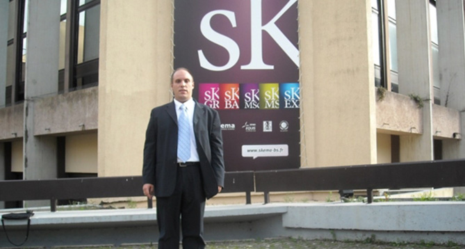 Lecture by Dr Srđan Redžepagić at the University Sophia Antipolis