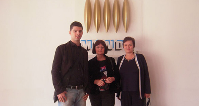 IES delegation on a study trip to Turin