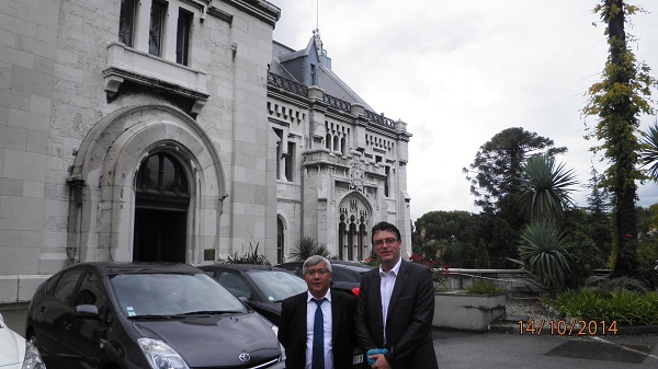 Visit to the University of Nice Sophia Antipolis