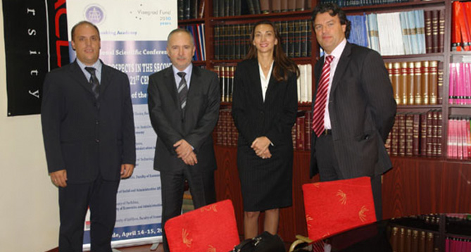 Delegation of Komercijalna banka visited IES