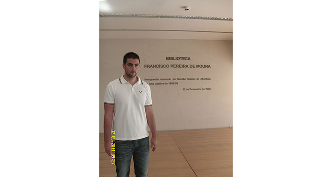 Researcher Duško Bodroža in working visit tom Republic of Portugal